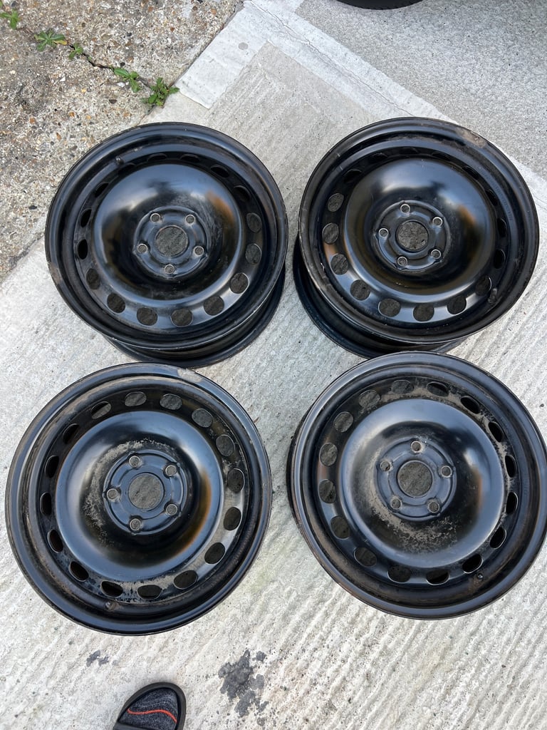 image for 5x112 VW 5x112 steel wheels set - excellent 