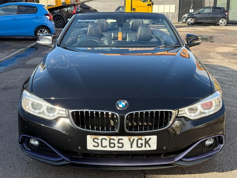 2015 BMW 4 Series 2.0 420i Sport Euro 6 (s/s) 2dr CONVERTIBLE Petrol Manual