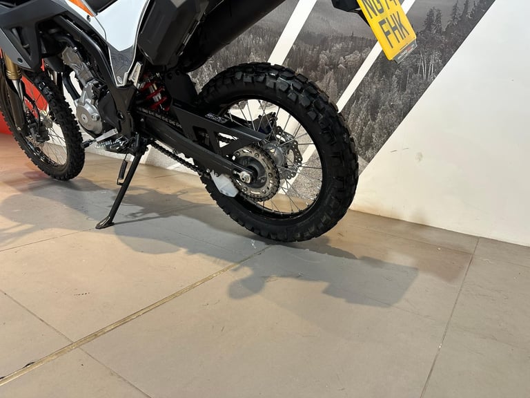 Honda CRF 300 L Adventure 2025 with only 1585 miles - A2 Licence 