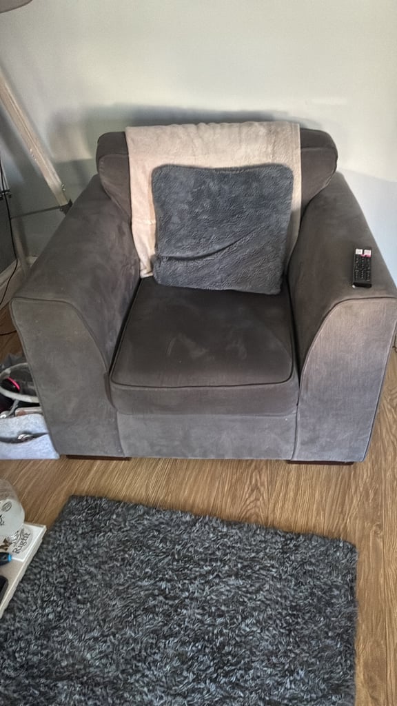 image for Corner sofa and single armchair