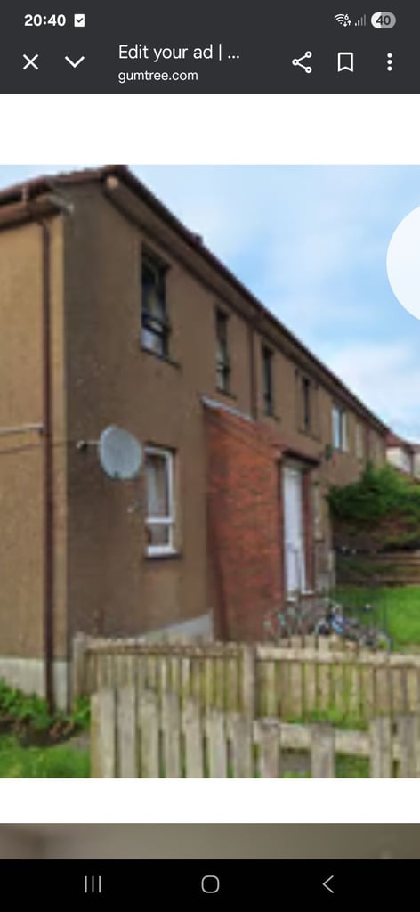 3 bedroom upper floor flat