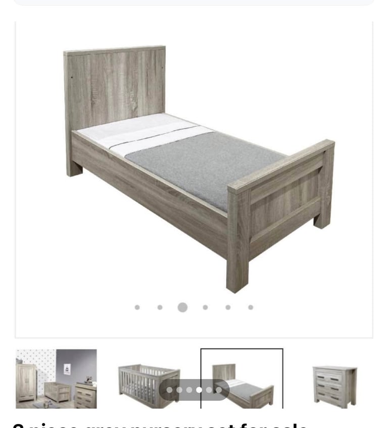 Grey Nursery furniture set 