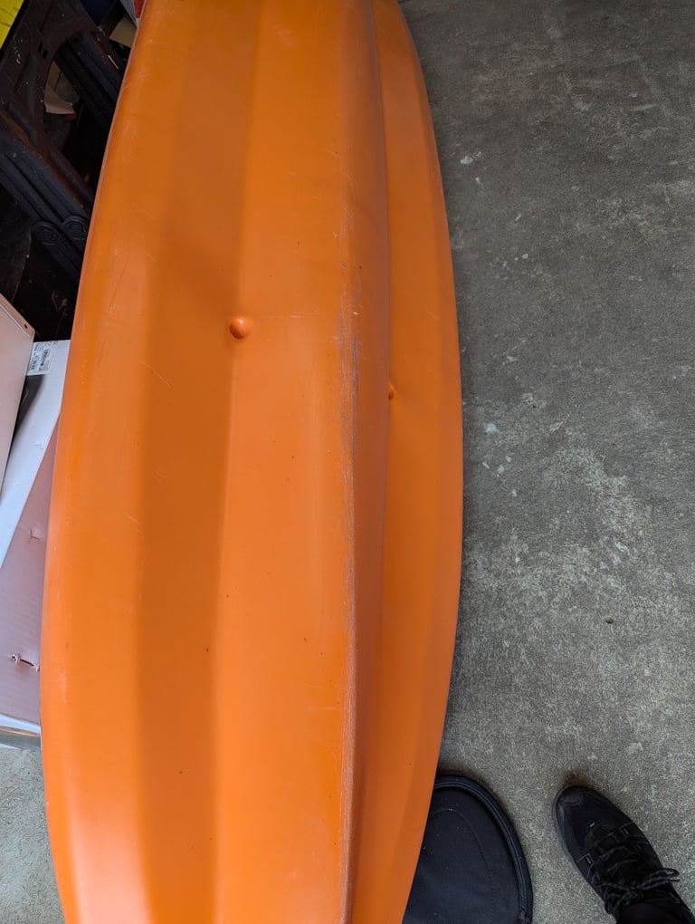 Ocean kayak with accessories 