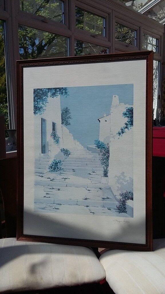 Set of 5 Georgio Zuppini framed & signed lithographs - £180 or as priced individually