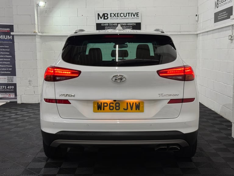 2018 68 HYUNDAI TUCSON 1.6 SE NAV CRDI 2WD MANUAL DIESEL WHITE EURO 6