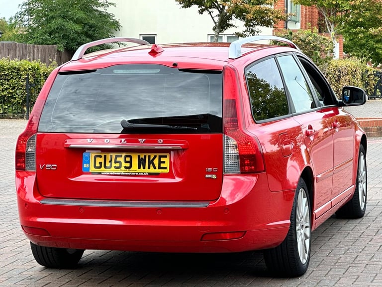 2009 Volvo V50 1.6D DRIVe SE Lux Euro 4 (s/s) 5dr ESTATE Diesel Manual