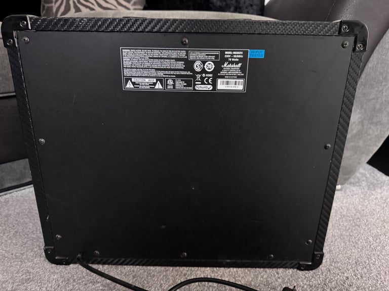 Vintage V100 Cherry Sunburst Electric Guitar w/ Gator case & Marshall MG30CFX Amp