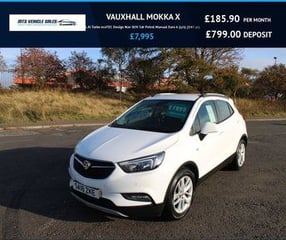 VAUXHALL MOKKA X 1.4i Design X 2018,Sat Nav,Bluetooth,DAB,Parking Sensors,F.S.H,Ulez Compliant