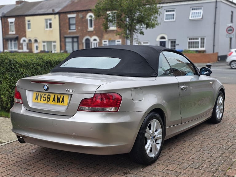 2008 BMW 1 Series 2.0 118i SE Euro 4 2dr CONVERTIBLE Petrol Manual