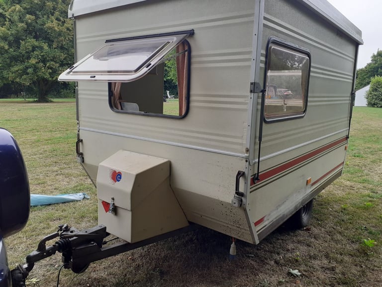 Vintage folding  camper