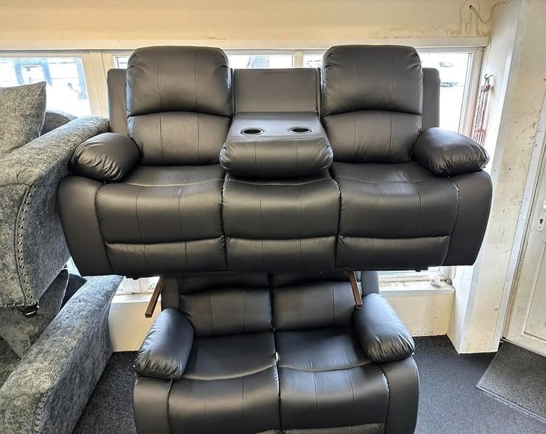 image for ❤️Stylish Luxury Roma Recliner Sofa Set 🚛3+2 & Corner❤️25% Price Drop😘Order Fast COD🚛