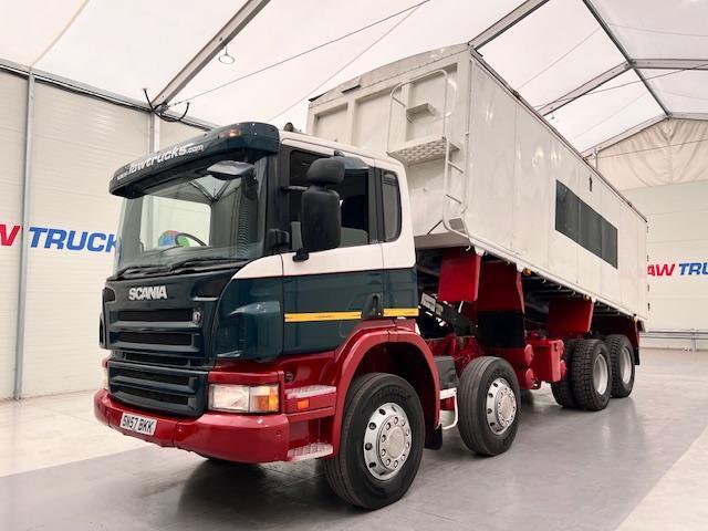 Scania P380 8x4 Rest Cab Bulk Tipper Manual