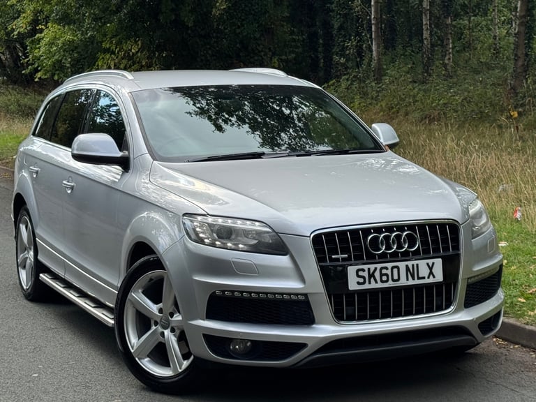 AUDI Q7 3.0 TDI QUATTRO S-LINE 7 SEATER~8 SPEED AUTOMATIC~LOW MILES