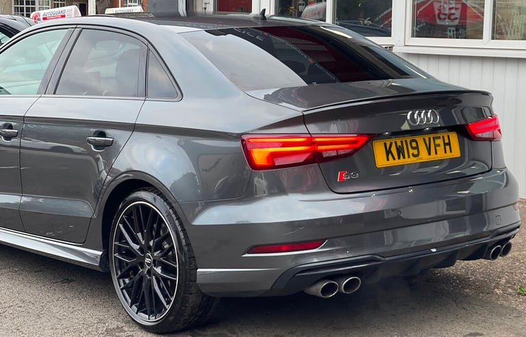 2019 Audi S3 2.0 TFSI Black Edition Saloon 4dr Petrol S Tronic quattro Euro 6 (s/s) (300 Saloon P...