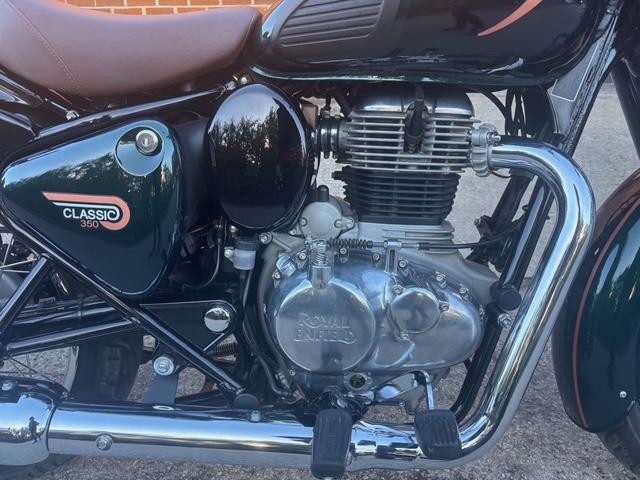 2022 ROYAL ENFIELD CLASSIC 350CC E5 HALCYON GREEN USED