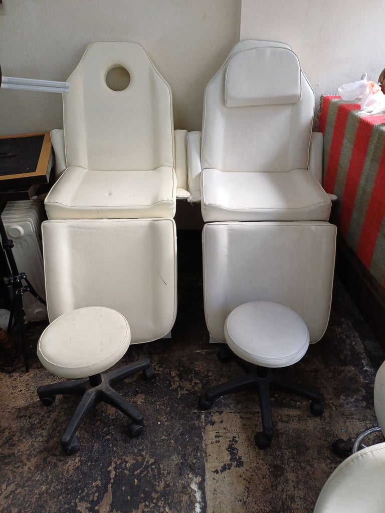 image for Pair of massage/beauty chairs 