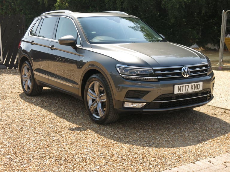 VOLKSWAGEN TIGUAN 2.0 TDI 190BHP EURO 6 4 MOTION Tech SEL Grey Auto Diesel 2017