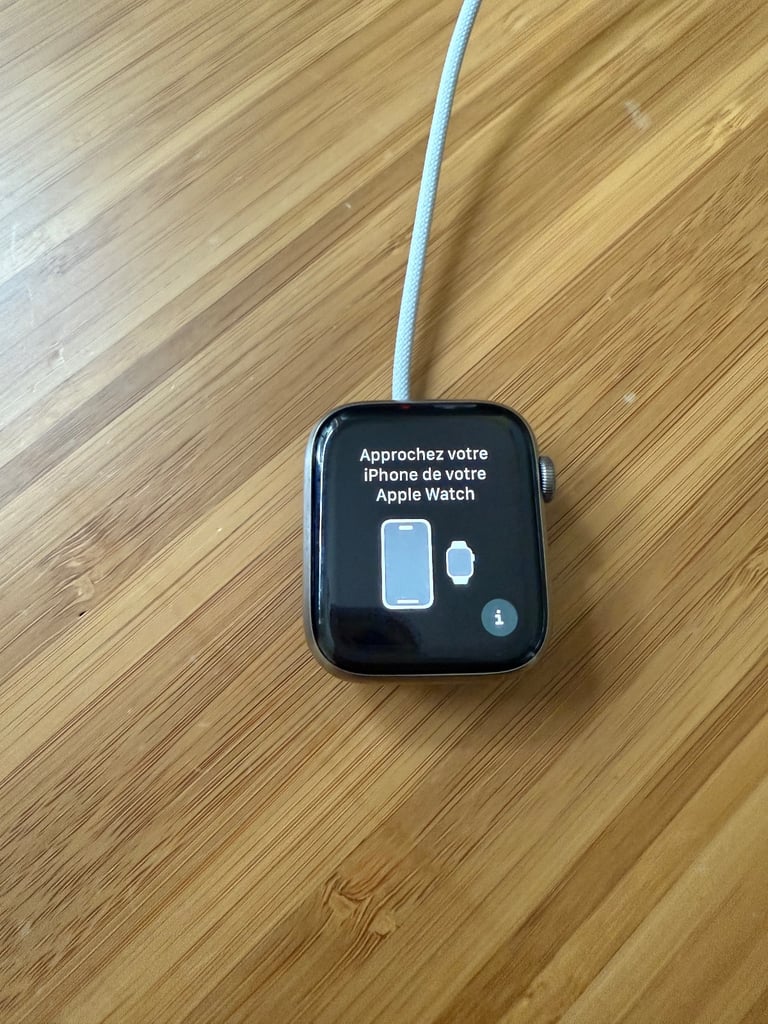 Apple watch series 5 44mm titanium and sapphire crystal