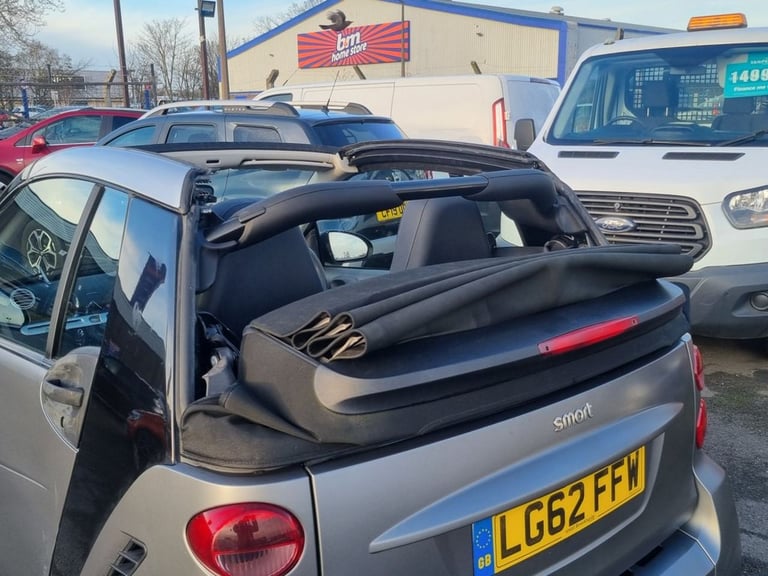 2012 smart fortwo 1.0 Pulse Cabriolet 2dr Petrol SoftTouch Euro 5 (84 bhp) Convertible Petrol Aut...