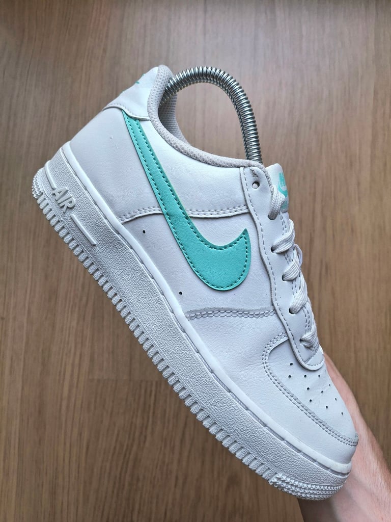 Nike air force 1 white emerald rise UK4.5