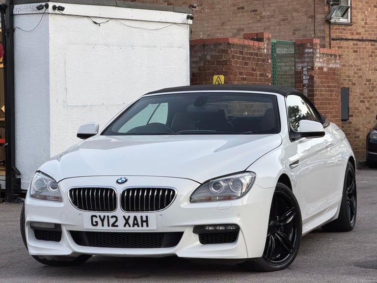 2012 BMW 6 Series 640d M Sport 2dr Auto CONVERTIBLE Diesel Automatic