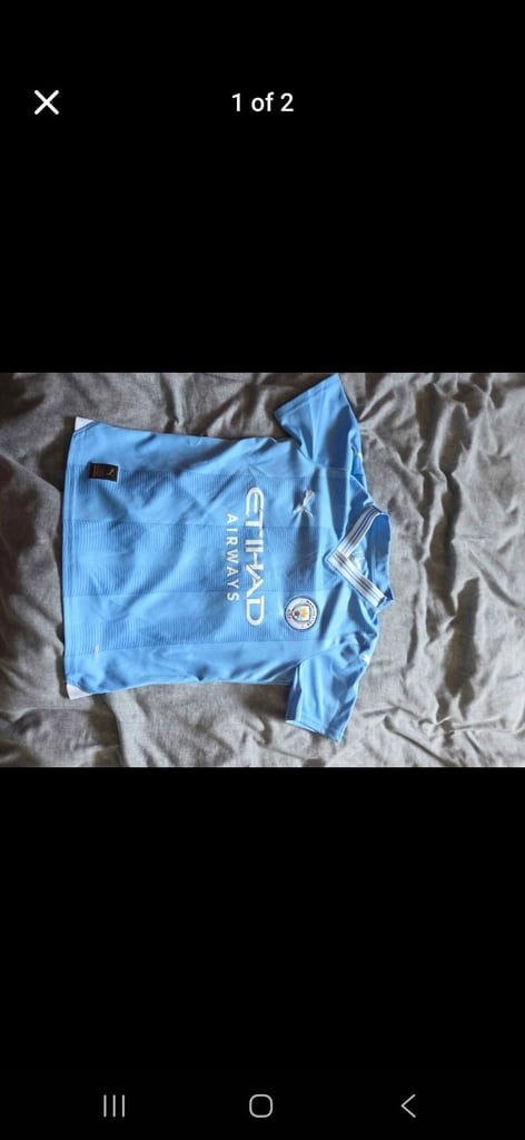 image for Man city top customised haarland 9