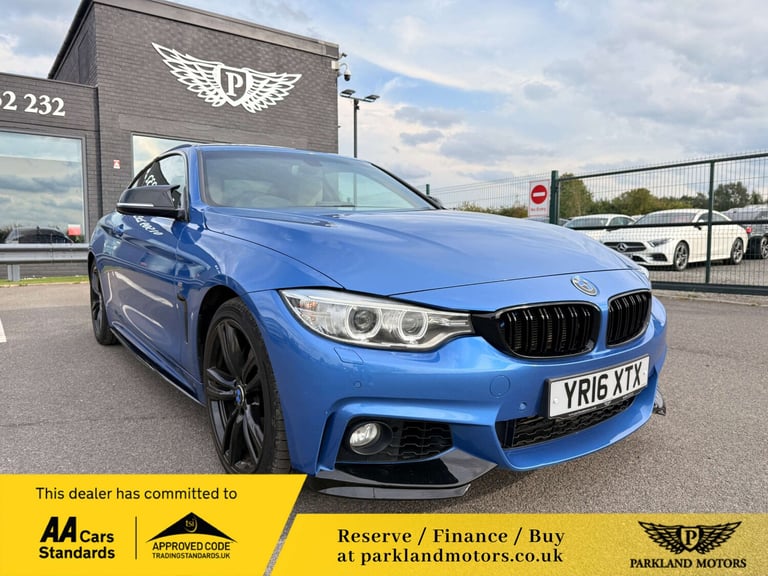 2016 BMW 4 Series 3.0 435D xDrive M Sport Auto 4WD 2dr Coupe Diesel Automatic
