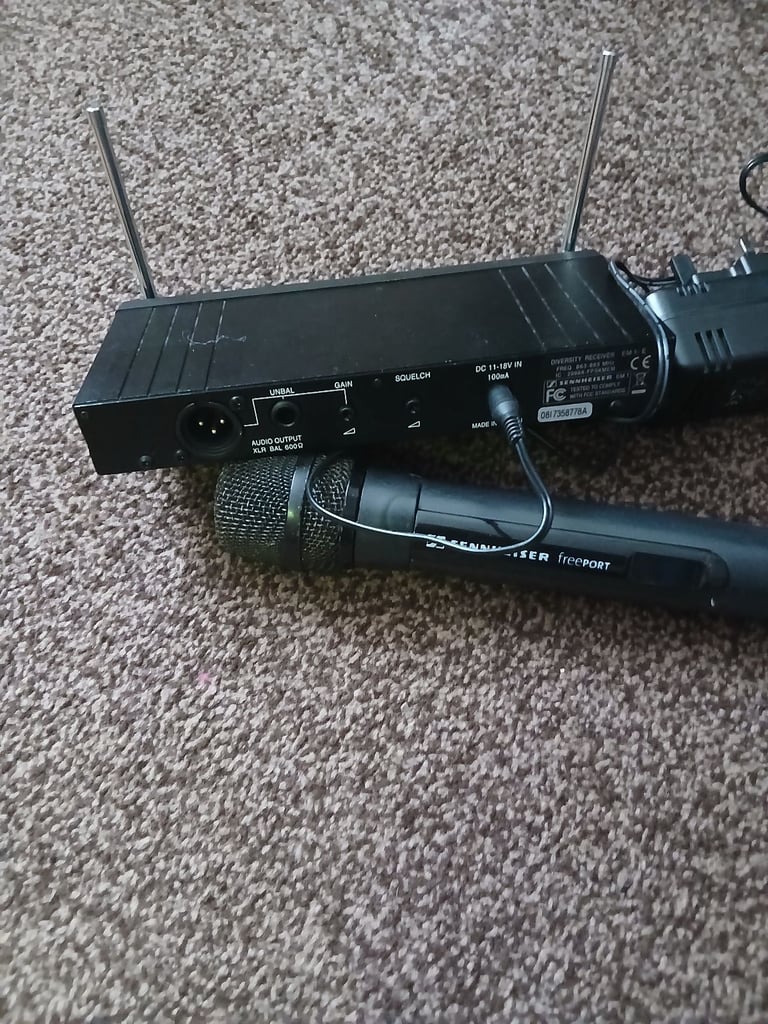 Sennheiser SKM3-E wireless package 