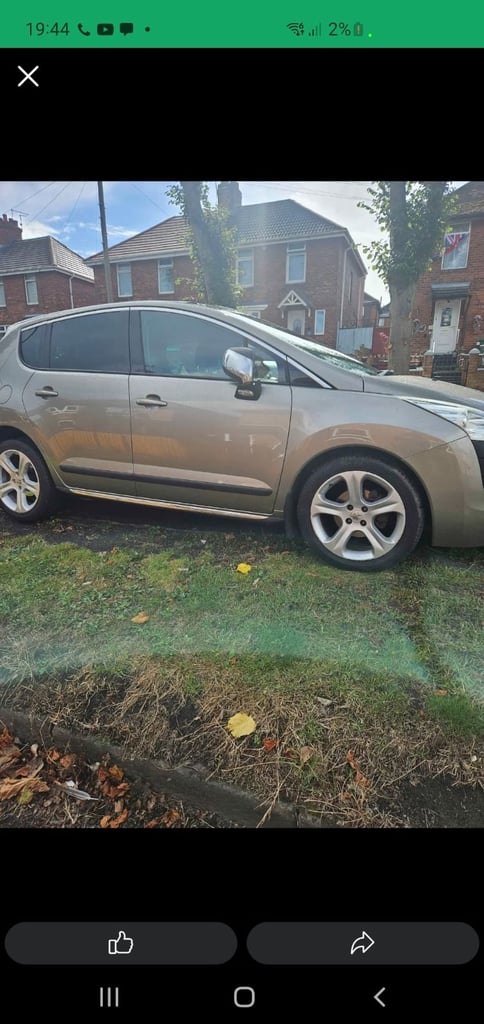 image for Peugeot, 3008, Hatchback, 2013, Manual, 1598 (cc), 5 doors