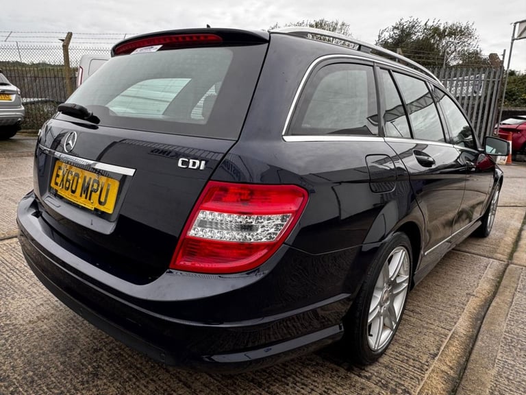 2010 60 MERCEDES-BENZ C-CLASS 2.1 C220 CDI BLUEEFFICIENCY SPORT ESTATE 5DR DIESE
