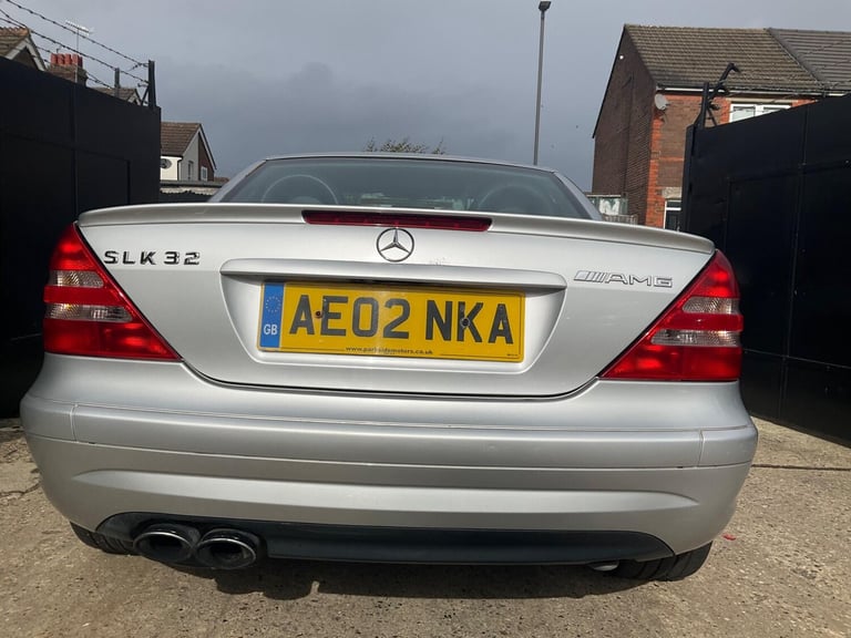 2002 Mercedes-Benz SLK 3.2 SLK32 AMG 2dr CONVERTIBLE Petrol Automatic