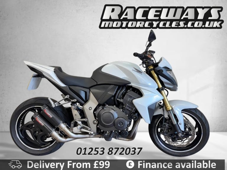 HONDA CB1000R 2011 WHITE 10,672 MILES USED MOTORCYCLE