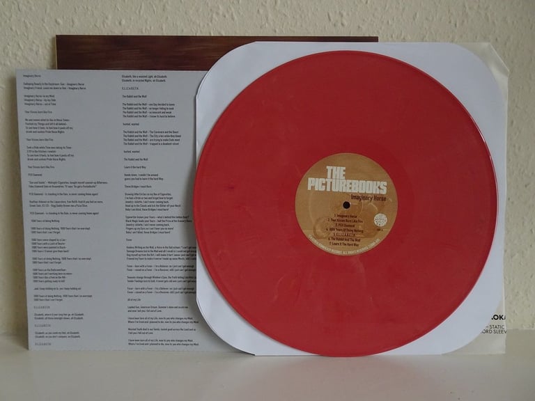 The Picturebooks ‎– Imaginary Horse Vinyl on Magenta