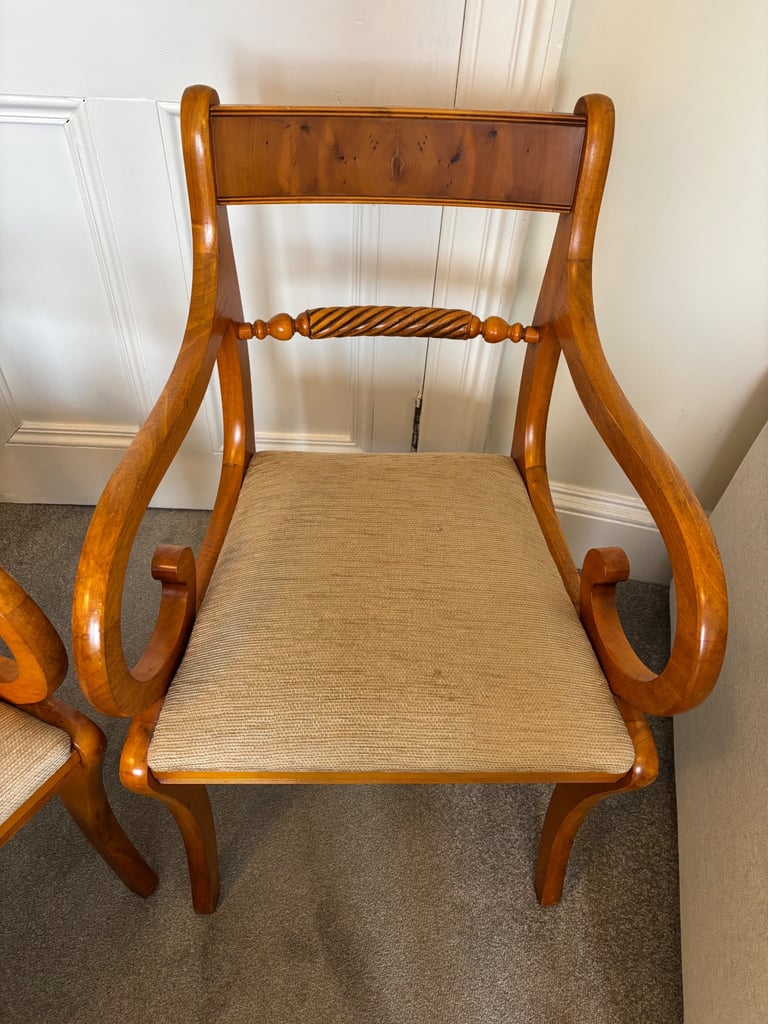 Hardwood chairs 