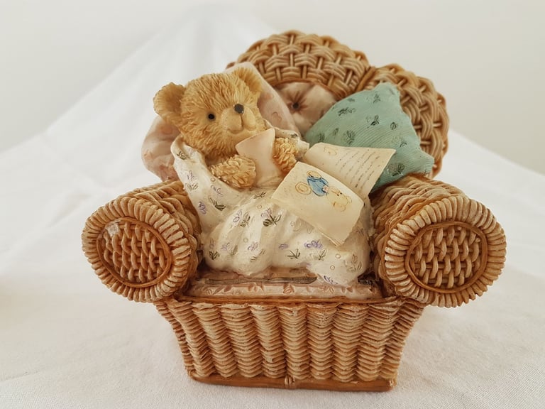 image for Teddy on cosy chair