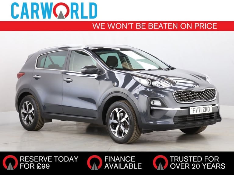 image for 2022 Kia Sportage 1.6 CRDi MHEV 2 SUV 5dr Diesel Hybrid Manual Euro 6 (s/s) (134 bhp) ESTATE DIES...
