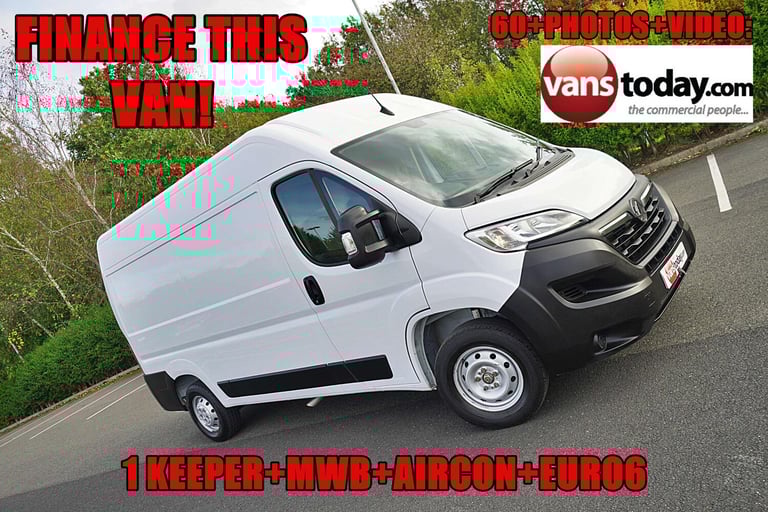 image for 2022 Vauxhall Movano 2.2 Movano L2H2 F3500 Dynamic TD S/S Panel Van Diesel Manual