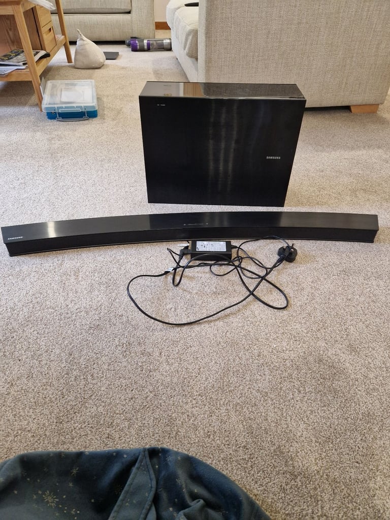 image for Samsung 48" curved soundbar and subwoofer