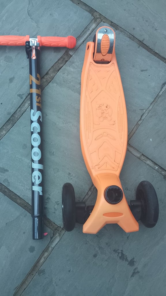 Boys Scooter with helmet 