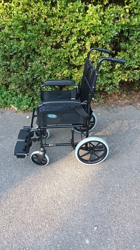 image for Invacare Ben Transit Wheelchair 17"x17"