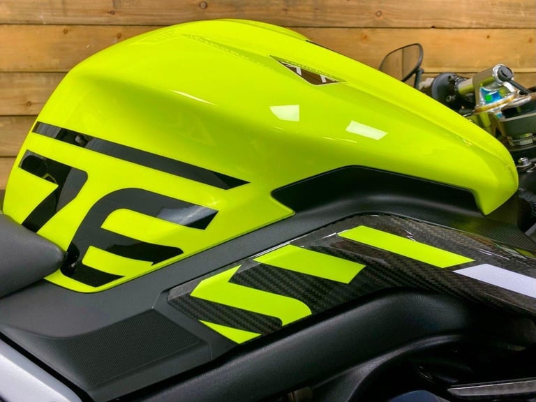 SUPERB 2023 TRIUMPH STREET TRIPLE 765 MOTO2 LTD EDITION, 184 OF 765, FSH!