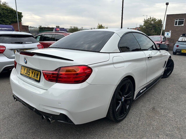 2015 BMW 4 Series 2015 15-Reg BMW 420i M Sport Convertible Auto,72,000 Miles,BIG SPEC,PETROL! CON...