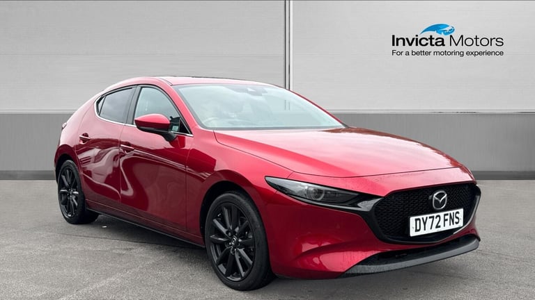 2022 Mazda 3 2.0 e-Skyactiv X MHEV (186) GT Sport 5dr (Heads Up Petrol
