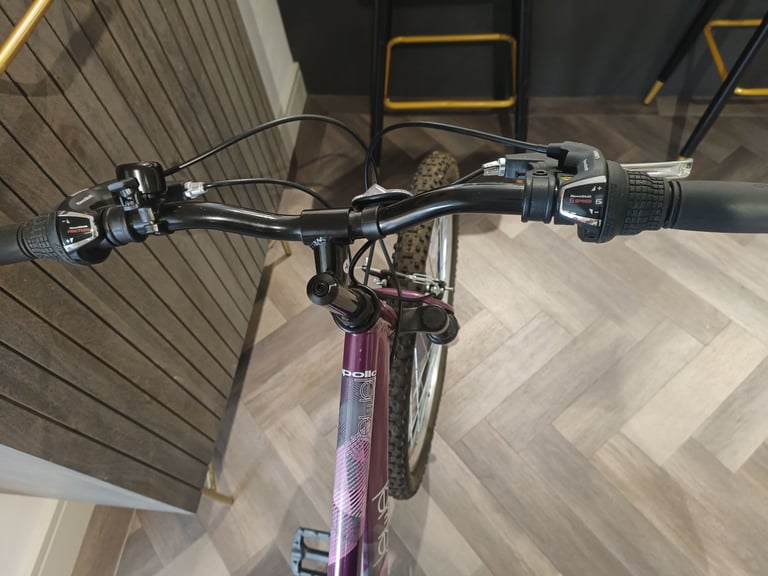 Womens/Girls bike purple apollo