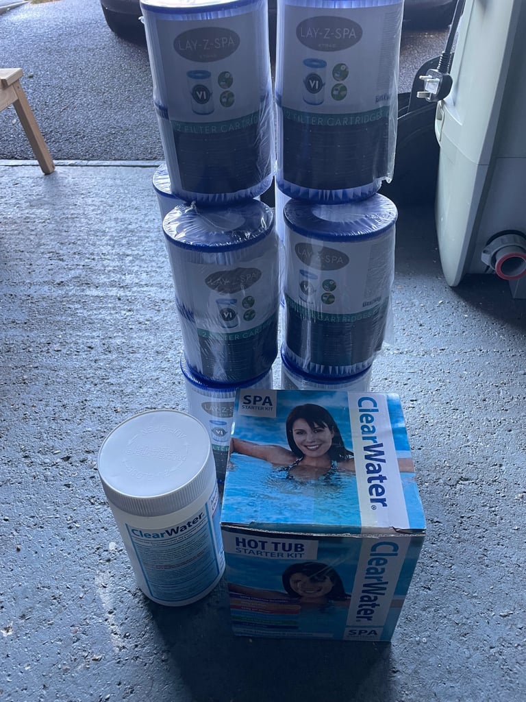 Lazy spa Gold Starter Kit Cleaning accessories hardly used