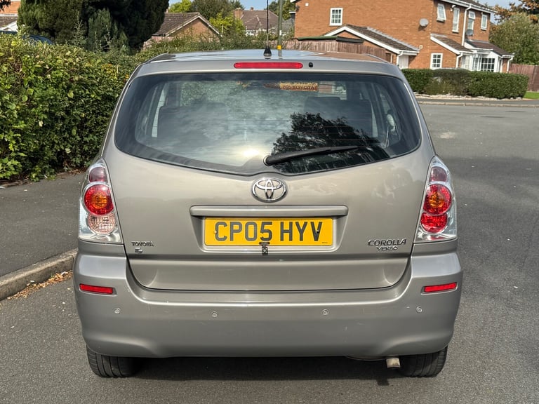 2005 TOYOTA COROLLA VERSO 1.8 PETROL AUTOMATIC MMT**7 SEATER + 3 KEYS + ULEZ**