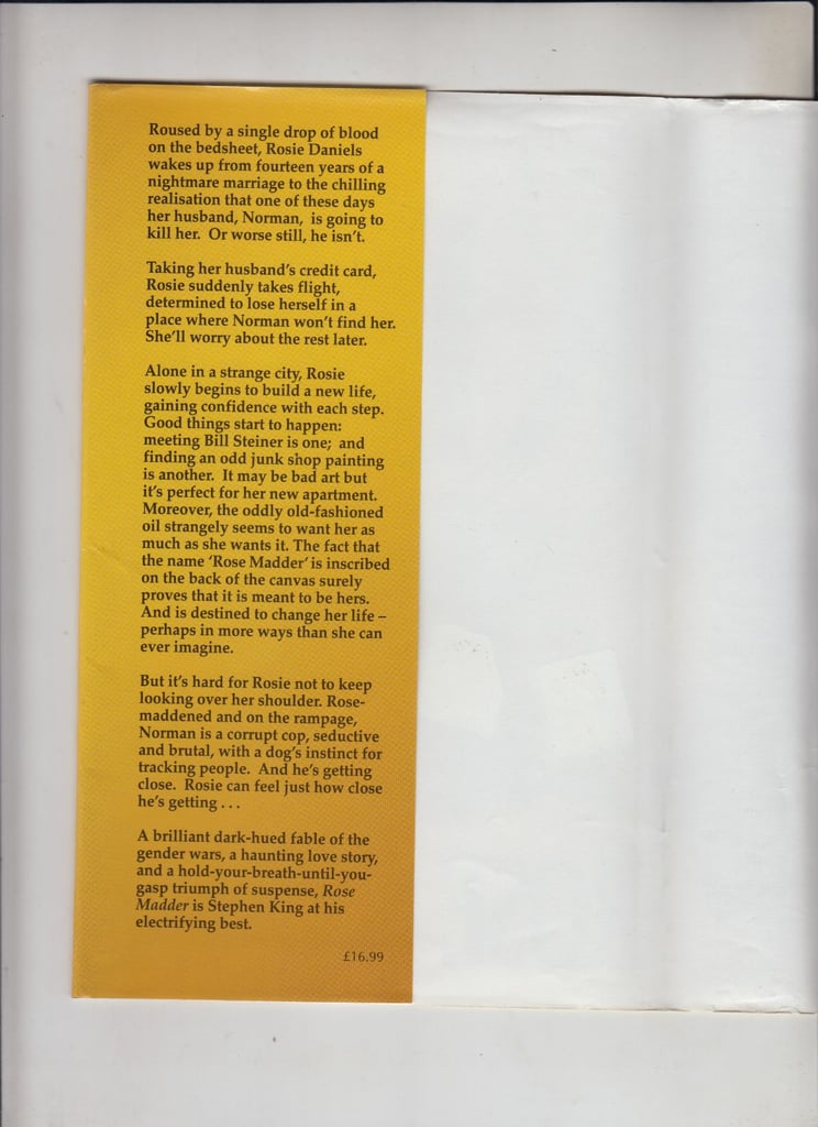 Two Stephen King Books. Wolves of the Calla, Rose Madder.