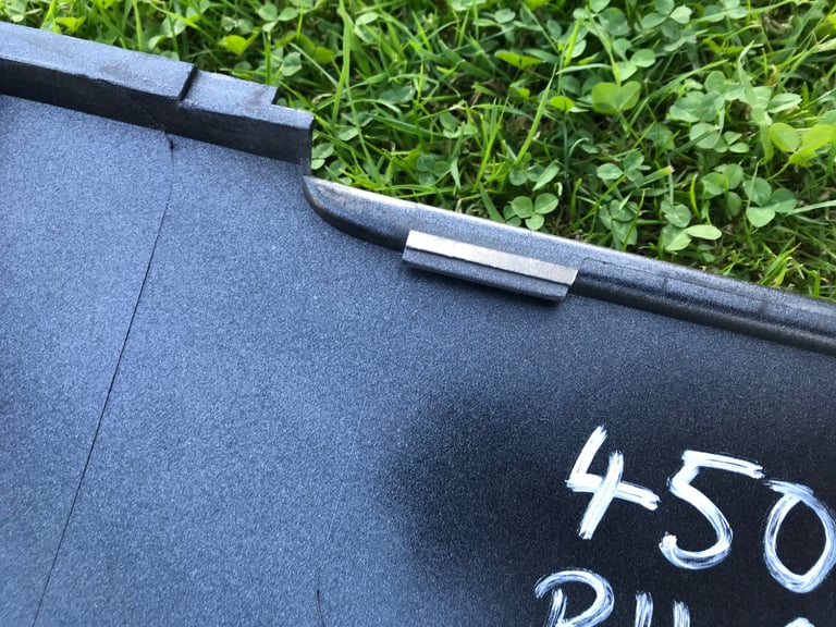 Smart Fortwo 450 RH / Drivers door panel - grey metallic - from a '55' reg car
