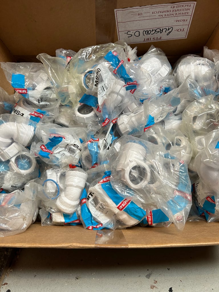 Plumbers fittings and fixtures 