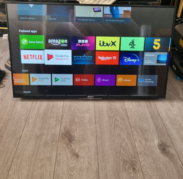 image for SONY 49" SMART 4K ULTRA HDR LED TV TELEVISION 